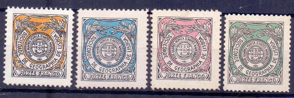 2372.jpg -     Lote:    2372      Lotes pelo Correio      Portugal       Descrição:         1922/27 &mdash; Porte Franco. Sociedade de Geografia de Lisboa. CE SGL 5/8. Série completa. Valor de catálogo &euro;7 0.00.        **       Valor Base:     &euro; 9,00     Valor Venda:     &euro; 17,00     