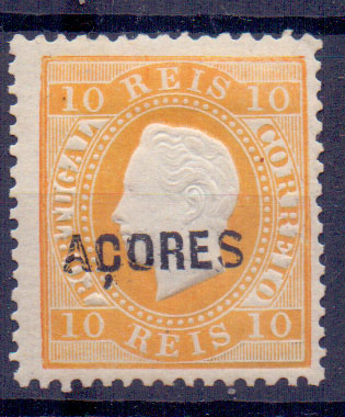 2378.jpg -     Lote:    2378      Lotes pelo Correio      Açores       Descrição:         1871/76 &mdash; D. Luís I. Fita direita. Sobrecarga C. CE17, 10 reis amarelo, denteado 12 &frac12;. Valor de catálogo &euro; 42.00        **       Valor Base:     &euro; 6,00     Valor Venda:     &euro; 6,00     