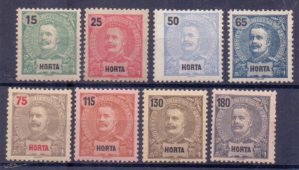 2416.jpg -     Lote:    2416      Lotes pelo Correio      Distritos Postais       Descrição:         1898/1905 &mdash; D. Carlos I, tipo Mouchon. CE27/34. Série completa com os selos regomados. Valor de catálogo &euro; 60,00.        **       Valor Base:     &euro; 6,00     Valor Venda:     &euro; 6,00     