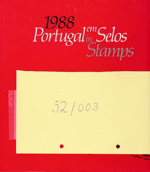 2566.jpg -     Lote:    2566      Lotes pelo Correio             Descrição:         Livros anuais &mdash; Portugal em selos 1988. Valor de catálogo &euro; 170.00.        *       Valor Base:     &euro; 18,00     Valor Venda:     &euro; 18,00     