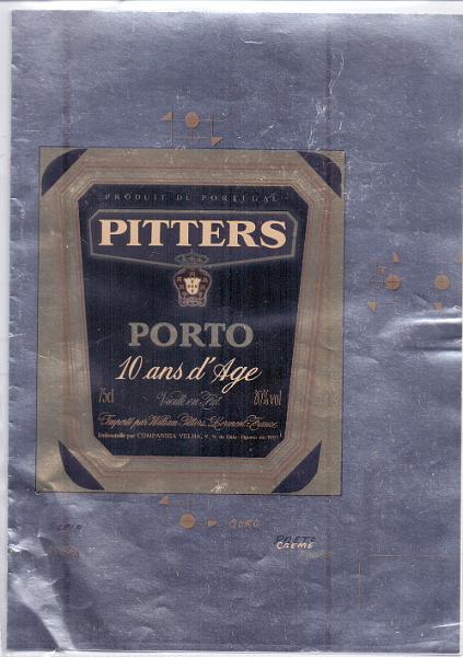 2771.jpg -     Lote:    2771      Lotes pelo Correio             Descrição:         Provas de 3 Rótulos em papel especial prateado, do vinho do Porto "Pitters".        Lote       Valor Base:     &euro; 5,00     Valor Venda:     &euro; 5,00     