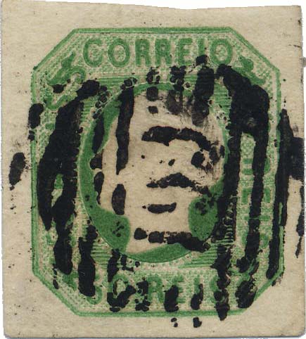 0021.jpg -     Lote:    21            Colecção Invicta       Descrição:         1862/64 &mdash; D. Luís I. CE17, 50 reis verde amarelo. Selo com margens normais. Valor de catálogo &euro; 133,00. MB.        O       Valor Base:     &euro; 26,00     Valor Venda:     &euro; 26,00     
