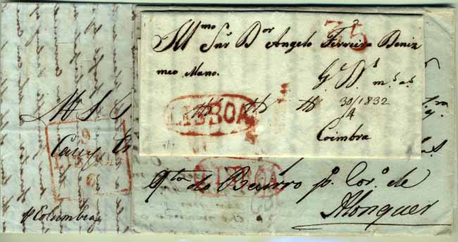 2225.jpg -     Lote:    2225      Lotes pelo Correio              Descrição:      Lisboa &mdash;   A vermelho. Lote de três cartas: duas GM LSB5 e uma LSB14. Lote a ver.        Carta       Valor Base:     &euro; 20,00     Valor Venda:     &euro; 22,00     
