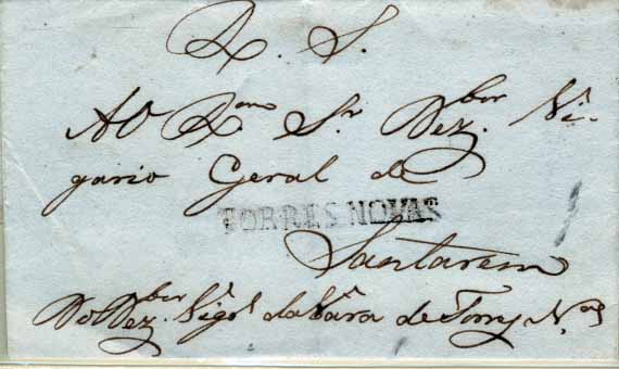 2237.jpg -     Lote:    2237      Lotes pelo Correio              Descrição:      Torres Novas &mdash;   A sépia, GM TNV1, em capa de carta, isenta de porte.        Carta       Valor Base:     &euro; 5,00     Valor Venda:     &euro; 5,00     
