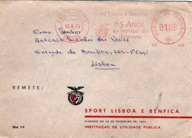 2303.jpg -     Lote:    2303      Lotes pelo Correio       Índia Portuguesa       Descrição:         191&frac12;2 &mdash; D. Carlos I tipo Mouchon com sobrecarga REPUBLICA + Ceres. Sobrescrito circulado de Nova Goa (04.05.27) para Lisboa (23.05.27) com par de selos de 4 &frac12; reis verde CE205 + par de 1 &frac12; Tangas verde oliva CE315.        Carta       Valor Base:     &euro; 10,00     Valor Venda:     &euro; 19,00     