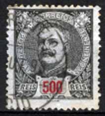 2678.jpg -     Lote:    2678      Lotes pelo Correio       Portugal       Descrição:         1895/96 &mdash; D. Carlos I Mouchon. CE139, 500 reis preto cinzento s/ azul, em denteado 12 &frac12;. Valor de catálogo &euro; 45,20.        O       Valor Base:     &euro; 10,00     Valor Venda:     Retirado     