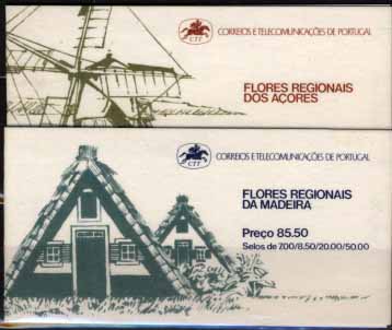 2772.jpg -     Lote:    2772      Lotes pelo Correio       Portugal       Descrição:         1981 &mdash; Flores Regionais dos Açores e Madeira. CE1533/1540. Duas carteiras. Valor de catálogo &euro; 33,20.        CRT       Valor Base:     &euro; 5,00     Valor Venda:     Retirado     