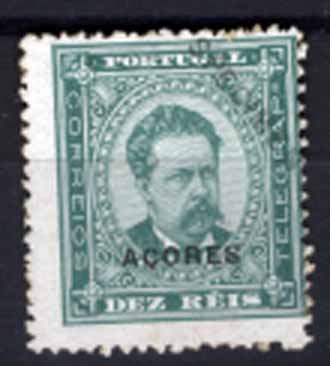 2828.jpg -     Lote:    2828      Lotes pelo Correio       Açores       Descrição:         1884/87 &mdash; D. Luís I de frente. CE53, 10 reis, papel porcelana, denteado 13 &frac12;. Selo original com sobrecarga a preto "SPECIMEN".        *       Valor Base:     &euro; 10,00     Valor Venda:     Retirado     
