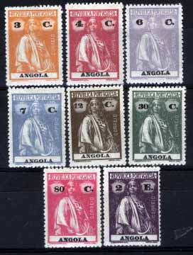 2862.jpg -     Lote:    2862      Lotes pelo Correio       Angola       Descrição:         192&frac12;2 &mdash; Ceres. CE200/211. Série completa em denteado 15x14, papel liso. Valor de catálogo &euro; 39,60.        **       Valor Base:     &euro; 8,00     Valor Venda:     &euro; 8,00     