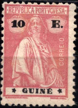 2894.jpg -     Lote:    2894      Lotes pelo Correio       Guiné       Descrição:         1925 &mdash; Ceres. CE199, 10E rosa. Valor de catálogo &euro; 43,60.        **       Valor Base:     &euro; 8,00     Valor Venda:     &euro; 8,00     