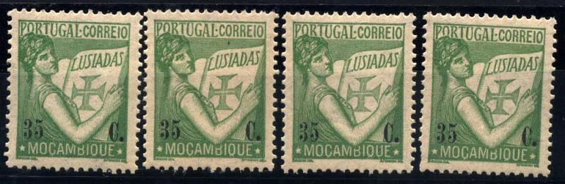 2941.jpg -     Lote:    2941      Lotes pelo Correio       Moçambique       Descrição:         1947 &mdash; Lusíadas. Novos valores. Lote de 4 selos de 35c CE319. Valor de catálogo &euro; 36,40.        ***       Valor Base:     &euro; 6,00     Valor Venda:     &euro; 6,00     