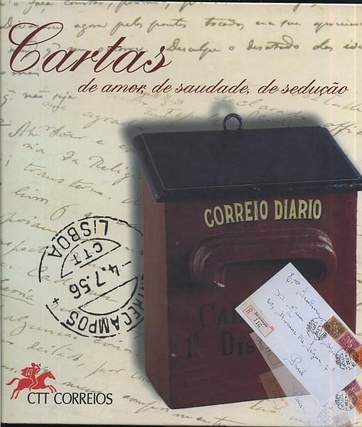 3034.jpg -     Lote:    3034      Lotes pelo Correio              Descrição:         1997 &mdash; Cartas de Amor e de Saudade. CE L32. Livro editado pelos CTT. Valor de catálogo &euro; 56,50.        Livro       Valor Base:     &euro; 10,00     Valor Venda:     &euro; 14,00     