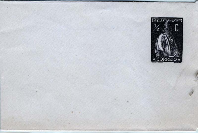 0560.jpg -     Lote:    560            Portugal       Descrição:         1912 &mdash; Sobrescritos particulares. OM5, &frac12; c preto sobre papel branco. Novo        IC       Valor Base:     &euro; 45,00     Valor Venda:     Retirado     
