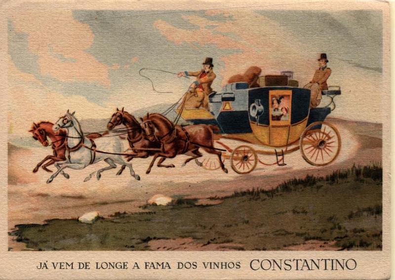 0644.jpg -     Lote:    644                   Descrição:         Publicitários. Lote de dois postais com publicidade ao Vinho do Porto: "Constantino" e "Borges". Novos.        PI       Valor Base:     &euro; 10,00     Valor Venda:     &euro; 14,00     