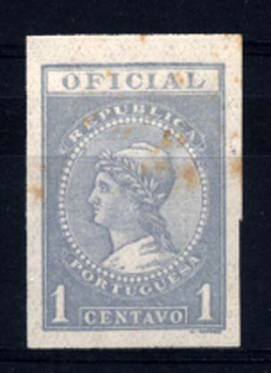 0898.jpg -     Lote:    898            Portugal       Descrição:         1921 &mdash; Imposto sobre Telegramas. CE IP13. Prova não denteada para selo de 1C em azul cinzento. Não aprovado.        PRV       Valor Base:     &euro; 8,00     Valor Venda:     &euro; 12,00     