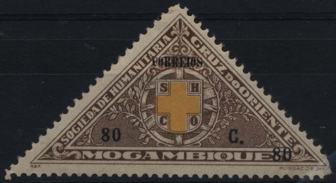 1076.jpg -     Lote:    1076            Moçambique       Descrição:         1928 &mdash; Imposto Postal. Selos de Porte Franco com sobretaxa. CE IP31, 80C amarelo e castanho. Selo com dupla impressão da taxa.        **       Valor Base:     &euro; 10,00     Valor Venda:     &euro; 14,00     