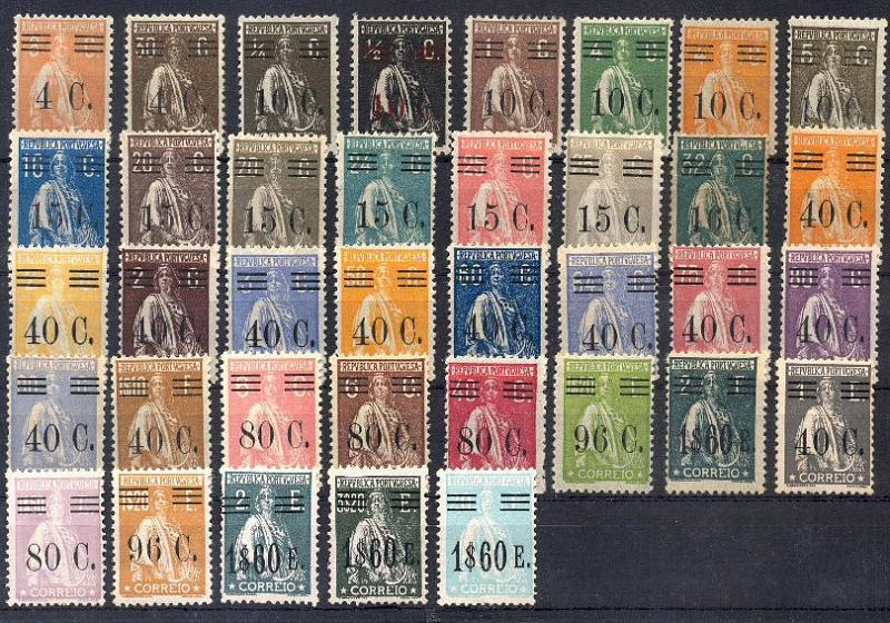 1276.jpg -     Lote:    1276            Portugal       Descrição:         1928/29 &mdash; Ceres, com sobretaxa. CE45&frac14;87. Série completa. Valor de catálogo &euro; 306,00.        **       Valor Base:     &euro; 45,00     Valor Venda:     &euro; 60,00     