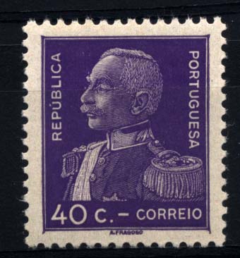1300.jpg -     Lote:    1300            Portugal       Descrição:         1934 &mdash; General Carmona. CE560, 40C violeta, papel liso. Valor de catálogo &euro; 101,00.        ***       Valor Base:     &euro; 15,00     Valor Venda:     &euro; 24,00     
