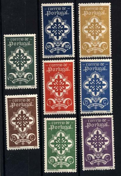 1307.jpg -     Lote:    1307            Portugal       Descrição:         1940 &mdash; Legião Portuguesa. CE583/590. Série completa. Valor de catálogo &euro; 226,00.        **       Valor Base:     &euro; 30,00     Valor Venda:     Retirado     