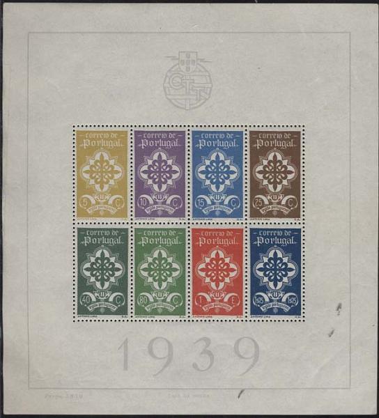 1387.jpg -     Lote:    1387            Portugal       Descrição:         1940 &mdash; Legião Portuguesa. CE BLC1. Valor de catálogo &euro; 1.140,00.         BLC***       Valor Base:     &euro; 200,00     Valor Venda:     &euro; 200,00     