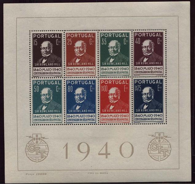 1391.jpg -     Lote:    1391            Portugal       Descrição:         1940 &mdash; Centenário do Selo Postal. CE BLC3. Valor de catálogo &euro; 228,00.        BLC***       Valor Base:     &euro; 44,00     Valor Venda:     &euro; 46,00     