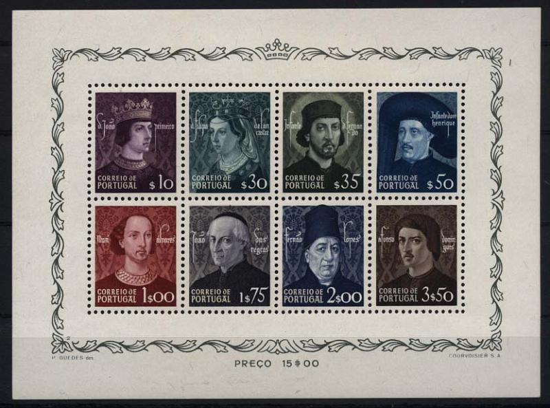 1411.jpg -     Lote:    1411            Portugal       Descrição:         1949 &mdash; Dinastia de Avis. CE BLC14. Valor de catálogo &euro; 140,00.        BLC***       Valor Base:     &euro; 25,00     Valor Venda:     &euro; 36,00     