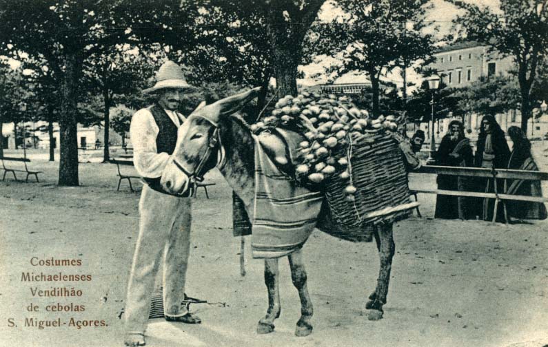 2251.jpg -     Lote:    2251      Lotes pelo Correio             Descrição:         Temática Costumes. S. Miguel, Açores. "Vendilhão de cebolas". Edição Cervejaria Pereira. Novo.        PI       Valor Base:     &euro; 10,00     Valor Venda:     Retirado     