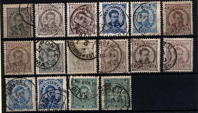2338.jpg -     Lote:    2338      Lotes pelo Correio      Portugal       Descrição:         1882/1887 &mdash; D. Luís de frente. Lote composto por 16 selos, com variedades de denteados e papeis. Alguma marcofilia. Lote a ver.        Lote       Valor Base:     &euro; 10,00     Valor Venda:     &euro; 10,00     