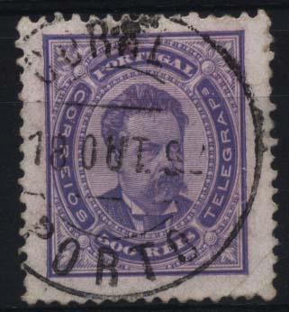2346.jpg -     Lote:    2346      Lotes pelo Correio      Portugal       Descrição:         1884/87 &mdash; D. Luís I. De frente. Novos valores. CE65, 500 reis violeta, denteado 12 &frac12;,. Valor de catálogo &euro; 93,70.        O       Valor Base:     &euro; 5,00     Valor Venda:     &euro; 5,00     