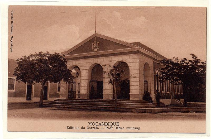 0620.jpg -     Lote:    620                   Descrição:         Moçambique. Edifico do Correio &mdash; Post Office building. Novo.        PI       Valor Base:     &euro; 8,00     Valor Venda:     &euro; 8,00     