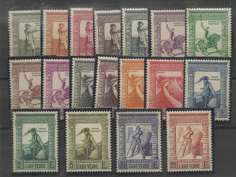 1267.jpg -     Lote:    1267            Cabo Verde       Descrição:         1938 &mdash; Império Colonial Português. CE2187235. Série completa. Valor de catálogo &euro; 158,00.        ***       Valor Base:     &euro; 35,00     Valor Venda:     &euro; 42,00     