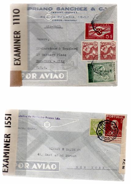 1847.jpg -     Lote:    1847                   Descrição:      Portugal    &mdash; Classificador com 24 sobrescritos dos anos de 30, 40, 50 e 60. Maioritariamente de correio aéreo e registos. Lote a ver.        Lote       Valor Base:     &euro; 40,00     Valor Venda:     Retirado     