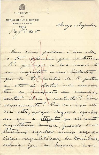 0970.jpg -     Lote:    970      Correio Ferroviário       Angola        Descrição:         1906 - Caminho de Ferro de Luanda. Processo com dentenas de cartas (interiores) e telegramas sobre a construção do Caminho de Ferro de Luanda pertencente ao Eng.º Inspector, José Joaquim Peres. Muita informação de grande interesse para a história do CFL.         Lote       Valor Base:     &euro; 75,00     Valor Venda:     &euro; 75,00       