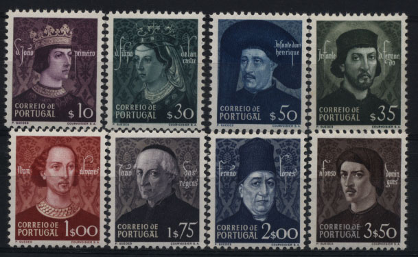 1406.jpg -     Lote:    1406            Portugal        Descrição:         1949 &mdash; Avis. CE705/712. Série completa. Valor de catálogo &euro; 218,00.         ***       Valor Base:     &euro; 30,00     Valor Venda:     Retirado     