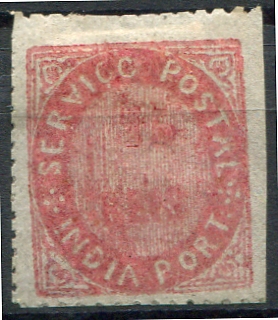 535.jpg -     Lote:    535                   Descrição:         1876 &mdash; Nativos. Tipo IIB. MF27a, 15 reis lilás rosa, papel azulado fino, denteado 12 &frac12; a 13 &frac12; de linha. Exemplar sem defeitos nem reparações. Certificado de peritagem de Leilões P. Dias, Lda. Valor de catálogo &euro; 900,00.         *       Valor Base:     &euro; 180,00     Valor Venda:     &euro;      