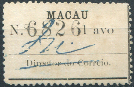 623.jpg -     Lote:    623                   Descrição:         1911 &mdash; Etiqueta. MF147, 1 avo, preto, papel pontinhado, bordo de folha. Selo com boa cor, sem reparações e com ligeira transparência. MB. Valor de catálogo &euro; 540,00.         *       Valor Base:     &euro; 150,00     Valor Venda:     &euro;      