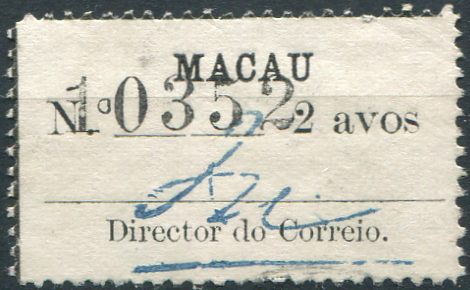 626.jpg -     Lote:    626                   Descrição:         1911 &mdash; Etiqueta. MF148, 2 avos preto, papel pontinhado, bordo de folha. Selo com boa cor, sem defeitos ou reparações. MB. Valor de catálogo &euro; 600,00.         *       Valor Base:     &euro; 150,00     Valor Venda:     &euro;      