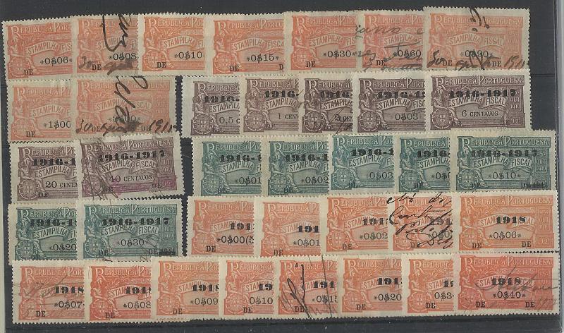 0577.jpg -     Lote:    577            Fiscais       Descrição:         Fiscais. Lote composto por dezenas de estampilhas do Imposto de selo de Portugal, novas e usadas. Lote a ver.        Lote       Valor Base:     &euro; 12,00     Valor Venda:     &euro; 16,00       