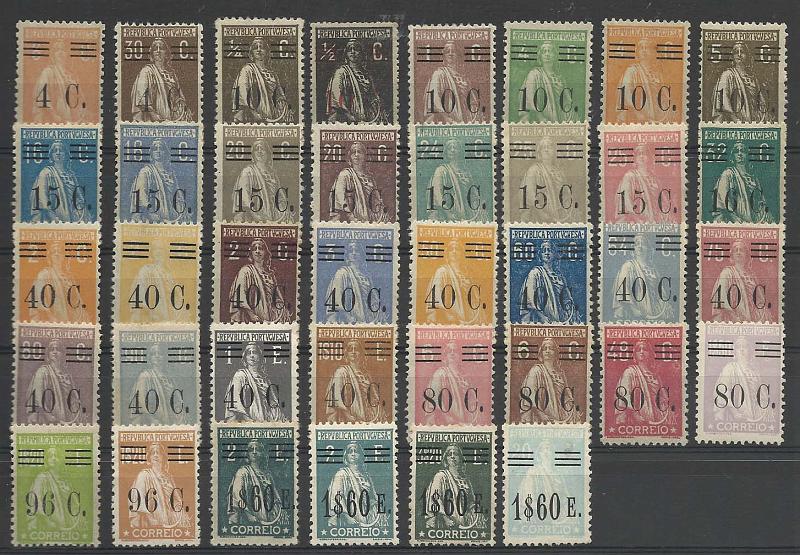 1020.jpg -     Lote:    1020            Portugal       Descrição:         1928/29 &mdash; Ceres, com sobretaxa. CE45&frac14;87. Série completa. Valor de catálogo &euro; 309,00.        **       Valor Base:     &euro; 30,00     Valor Venda:     &euro; 90,00       
