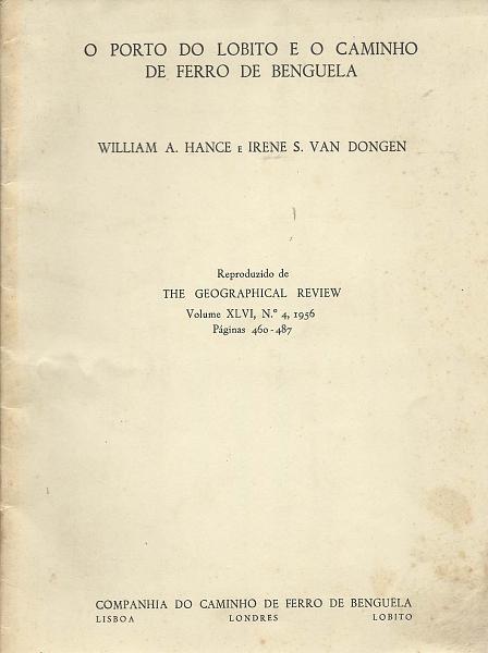 1549.jpg -     Lote:    1549                   Descrição:         O Porto do Lobito e o Caminho de Ferro de Benguela, Companhia do Caminho de Ferro de Benguela, 1956.        Livro       Valor Base:     &euro; 20,00     Valor Venda:     &euro; 24,00       