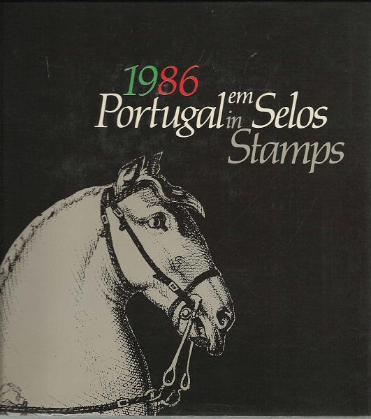 1567.jpg -     Lote:    1567                   Descrição:         1986&mdash;Livros Anuais. Portugal em selos 1986. Valor de catálogo &euro; 170,00,        Livro       Valor Base:     &euro; 20,00     Valor Venda:     &euro; 24,00       