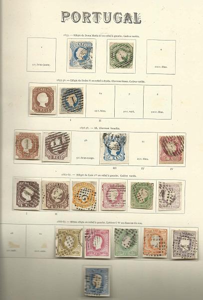1608.jpg -     Lote:    1608                   Descrição:      Portugal   &mdash; Colecção de Portugal em álbum Yvert desde 1853 até 1974, só com selos usados e com poucas faltas. Valor aproximado de catálogo Yvert (2004) &euro; 8.687,60.        Lote       Valor Base:     &euro; 450,00     Valor Venda:     &euro; 480,00       