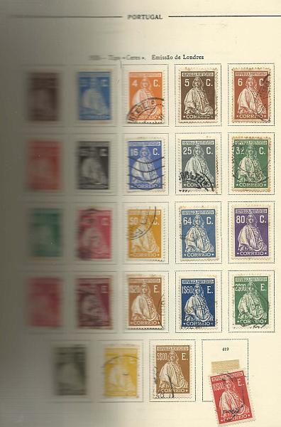 1609.jpg -     Lote:    1609                   Descrição:      Portugal   &mdash; Colecção montada em álbum do Mercado Filatélico: 1853/1924 em selos usados com muitas faltas, 1925/27 em novos com muitas faltas; 1928/56 em usado com algumas falhas; 1957 a 1960 novos com charneira e 1961 a 1991 novos sem sinal de charneira. Bom valor de catálogo.        Lote       Valor Base:     &euro; 350,00     Valor Venda:     Retirado     