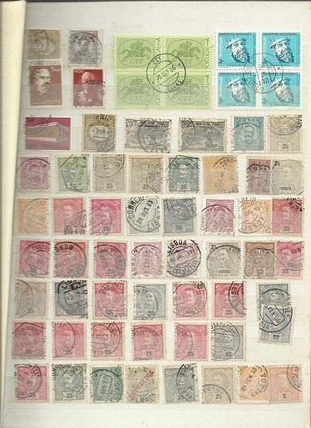 1634.jpg -     Lote:    1634                   Descrição:      Portugal e Colónias.   Classificador com selos obliterados. Diversa marcofilia de Portugal e Colónias. Lote a ver.        Lote       Valor Base:     &euro; 30,00     Valor Venda:     &euro; 30,00       