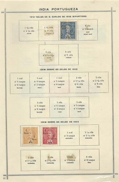 1638.jpg -     Lote:    1638                   Descrição:      Índia, Guiné, Quelimane, Inhambane, Kionga, Tete e Zamzézia.   Lote composto por folhas de álbum com selos novos e usados. Lote a ver.        Lote       Valor Base:     &euro; 50,00     Valor Venda:     &euro; 50,00       