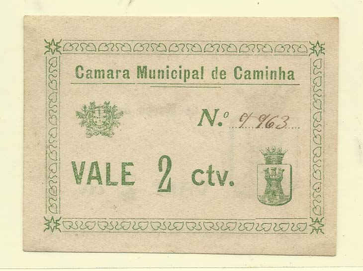 1664.jpg -     Lote:    1664                   Descrição:         Caminha, Câmara Municipal. 2c verde. MA582A. Nova. Escassa.        CDL       Valor Base:     &euro; 15,00     Valor Venda:     &euro; 16,00       