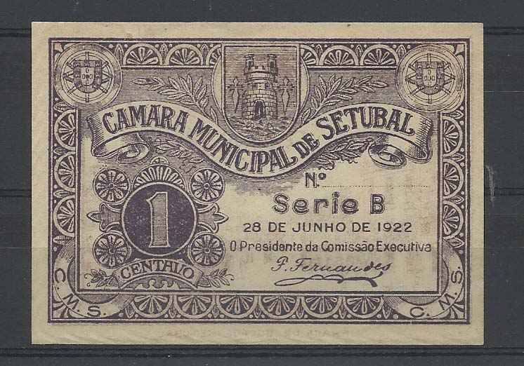 1672.jpg -     Lote:    1672                   Descrição:         Setúbal, Câmara Municipal. 1c violeta malva. MA2087. Nova e escassa.        CDL       Valor Base:     &euro; 14,00     Valor Venda:     &euro; 16,00       