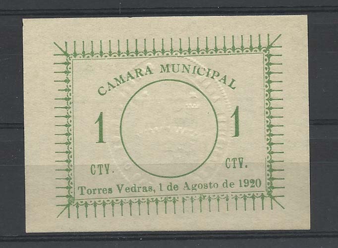 1673.jpg -     Lote:    1673                   Descrição:         Torres Vedras, Câmara Municipal. MA2228b. Nova e escassa.        CDL       Valor Base:     &euro; 15,00     Valor Venda:     &euro; 16,00       