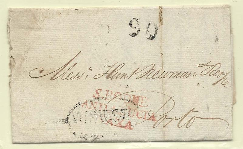 1692.jpg -     Lote:    1692      Lotes pelo Correio              Descrição:      Lisboa / Hespanha   &mdash; A preto, LSB OE3 em carta datada de Gibraltar (22.08.14) para o Porto. Porteado em 90 reis batido a preto.        Carta       Valor Base:     &euro; 6,00     Valor Venda:     Retirado     
