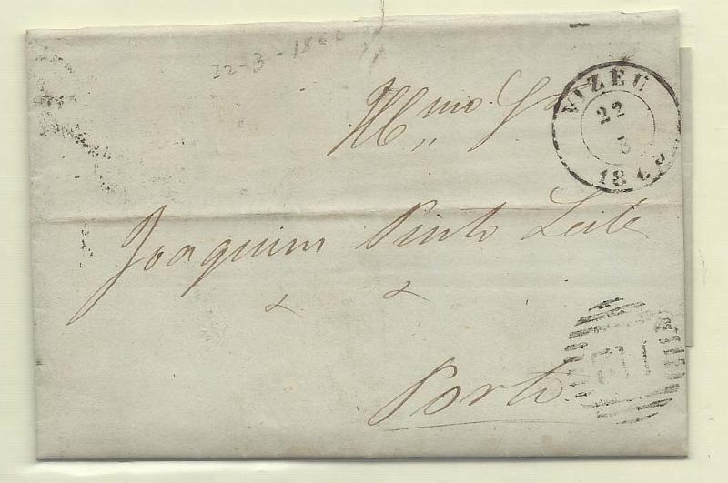 1700.jpg -     Lote:    1700      Lotes pelo Correio       Portugal        Descrição:         1856/58 &mdash; D. Pedro V. Cabelos anelados. CE13, 25 reis carmim rosa em carta circulada de Viseu (22.05.1860) para o Porto (24.03.60). Carimbo numérico da 1.ª reforma "112".        Carta       Valor Base:     &euro; 6,00     Valor Venda:     &euro; 6,00       